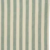 Klippan Lammwolldecke Gotland vertical stripe grün