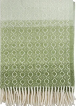 Klippan Lammwolldecke Havanna 200x130cm multi grün