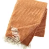 Klippan Lammwolldecke Knut 200x130cm orange