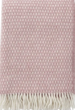 Klippan Lammwolldecke Knut 200x130cm pink