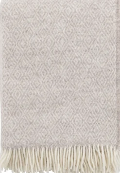 Klippan Lammwolldecke Stella 200x130cm beige