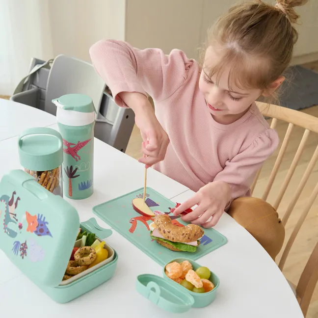 Koziol Lunchbox mit Trennschale CANDY L REX organic green rex