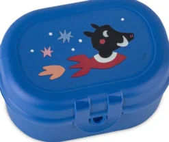 Koziol Snackbox PASCAL MINI SPACE organic blue space