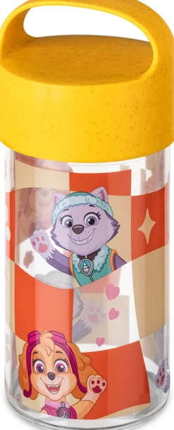 Koziol Snackpot / Trinkflasche 500ml BUDDY SNACK 0,5 GROW PAW PATROL organic yellow paw patrol