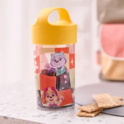 Koziol Snackpot / Trinkflasche 500ml BUDDY SNACK 0,5 GROW PAW PATROL organic yellow paw patrol
