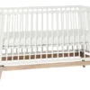Leander Babybett Luna 70x140cm Weiß/Eiche 720140-03