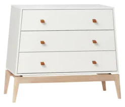 Leander Kommode Luna Weiß/Eiche 720640-03