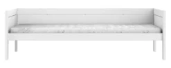 Lifetime Basisbett 90x200cm mit Rollboden weiß lackiert