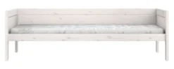 Lifetime Basisbett 90x200cm mit Rollboden whitewash