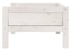 Lifetime Basisbett 90x200cm mit Rollboden whitewash