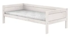 Lifetime Basisbett 90x200cm mit Rollboden whitewash