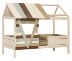 Lifetime Baumhütte Basisbett mit Rollboden 46104 whitewash Sale