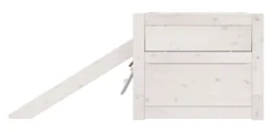 Lifetime Climb & Slide Kojenbett 90x200cm mit Rollboden whitewash