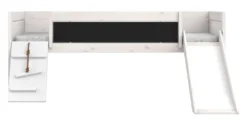 Lifetime Climb & Slide Kojenbett 90x200cm mit Rollboden whitewash
