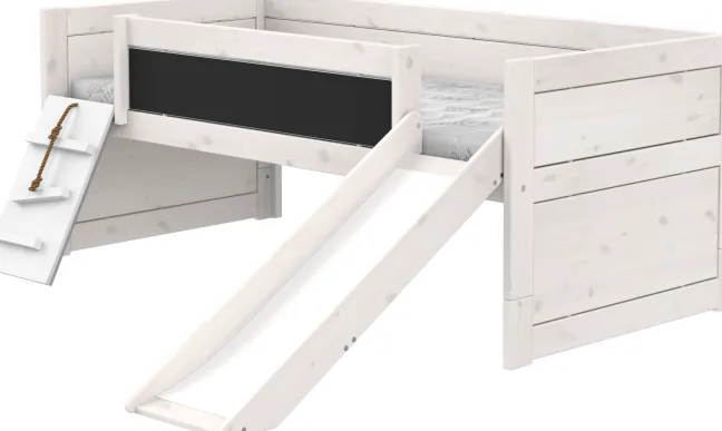 Lifetime Climb & Slide Kojenbett 90x200cm mit Rollboden whitewash