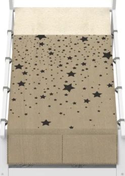 Lifetime Elements Montessori Tipibett Over the Moon 90x200cm mit Rollboden weiß lackiert