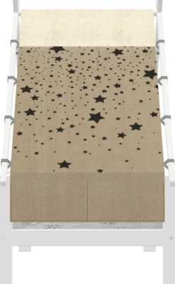 Lifetime Elements Tipibett Over the Moon 90x200cm mit Rollboden und Absturzsicherung weiß lackiert