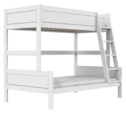 Lifetime Etagenbett Family 90/120x200cm mit Premium Rollboden weiß lackiert