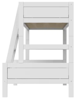 Lifetime Etagenbett Family 90/120x200cm mit Premium Rollboden weiß lackiert