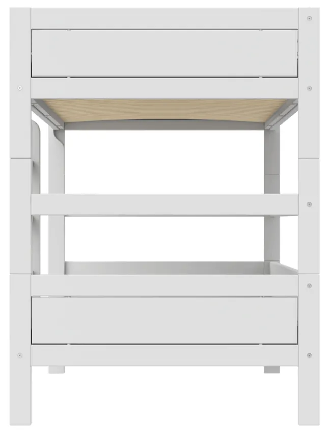 Lifetime Etagenbett 120x200cm mit Premium Rollboden weiß lackiert