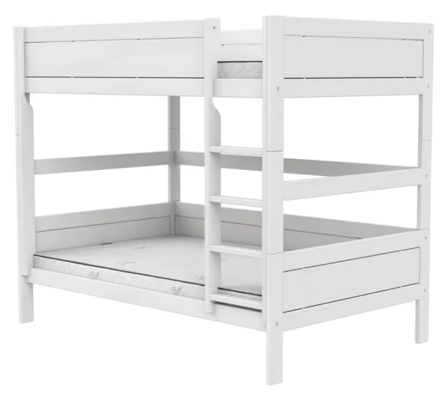 Lifetime Etagenbett 120x200cm mit Premium Rollboden weiß lackiert