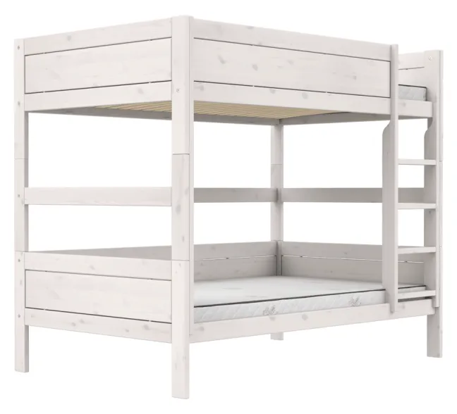 Lifetime Etagenbett 120x200cm mit Premium Rollboden whitewash