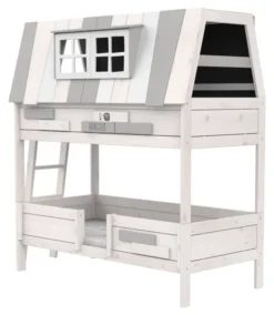 Lifetime Hangout Etagenbett 90x200cm mit Rollboden whitewash