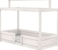 Lifetime 4 in 1 Bett für Stoffdach inkl. Deluxe Lattenrost whitewash