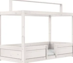 Lifetime 4 in 1 Bett für Stoffdach inkl. Deluxe Lattenrost whitewash