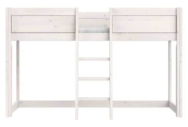 Lifetime 4in1 Hausbett mit Deluxe Lattenrost whitewash
