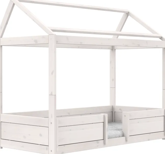 Lifetime 4in1 Hausbett mit Deluxe Lattenrost whitewash