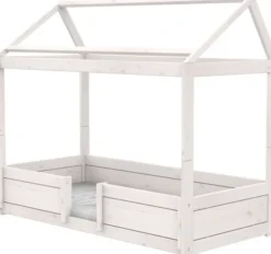 Lifetime 4in1 Hausbett mit Deluxe Lattenrost whitewash