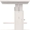 Lifetime Kidsrooms Schreibtisch höhenverstellbar 120cm whitewash