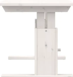 Lifetime Kidsrooms Schreibtisch höhenverstellbar 120cm whitewash