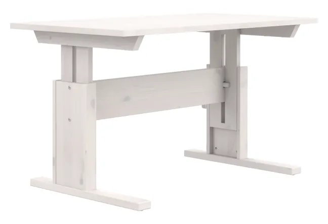 Lifetime Kidsrooms Schreibtisch höhenverstellbar 120cm whitewash
