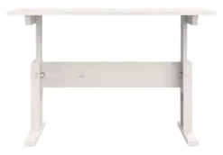 Lifetime Kidsrooms Schreibtisch höhenverstellbar 120cm whitewash
