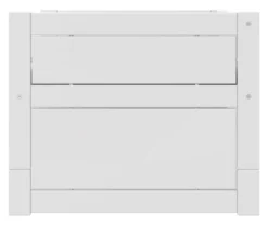 Lifetime Kojenbett 90x200cm mit Rollboden weiß lackiert