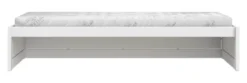 Lifetime Montessori Bett 90x200cm mit Premium Rollboden weiß lackiert