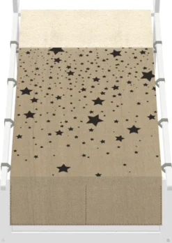 Lifetime Montessori Tipibett Over the Moon 90x200cm mit Rollboden weiß lackiert