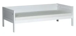 Lifetime niedriges Etagenbett 90x200cm mit Rollboden weiß lackiert