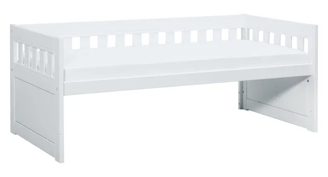Lifetime Norden Kojenbett 90x200cm mit Rollboden weiß lackiert