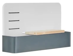 Lifetime Rückwand mit Tablet Halter weiß für Holzschreibtisch 320 Sale