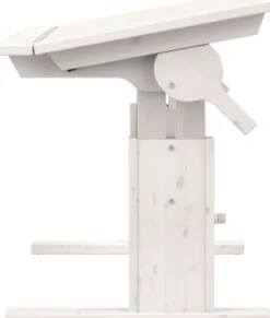 Lifetime Schreibtisch 120cm höhenverstellbar/schrägstellbar whitewash