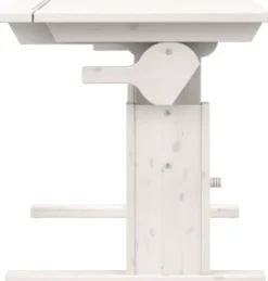 Lifetime Schreibtisch 120cm höhenverstellbar/schrägstellbar whitewash