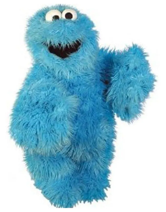 Living Puppets Handpuppe Krümelmonster S703
