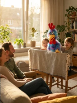 Living Puppets Handpuppe Sir Theo von Gockel W941