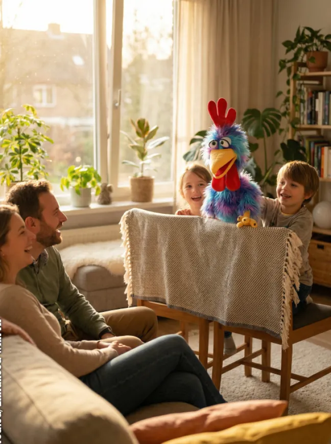 Living Puppets Handpuppe Sir Theo von Gockel W941