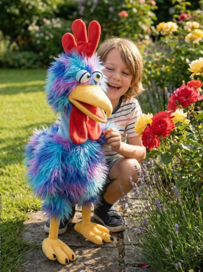 Living Puppets Handpuppe Sir Theo von Gockel W941