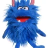 Living Puppets Handspielpuppe klein Schmackes (blau) Monster to go !
