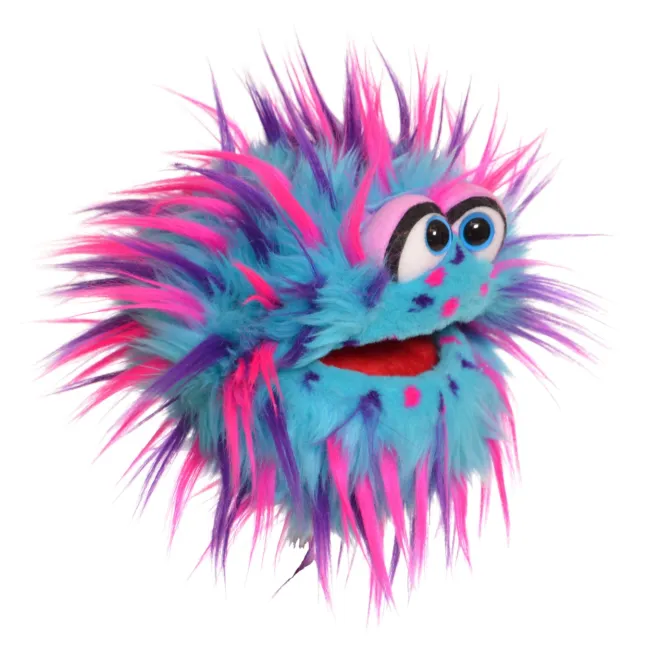 Living Puppets Handspielpuppe Plops (blau/rosa/lila)